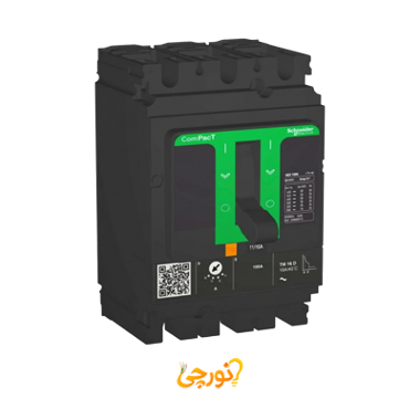 کلید اتوماتیک 25 آمپر اشنایدر سه پل 70kA حفاظت TM-D